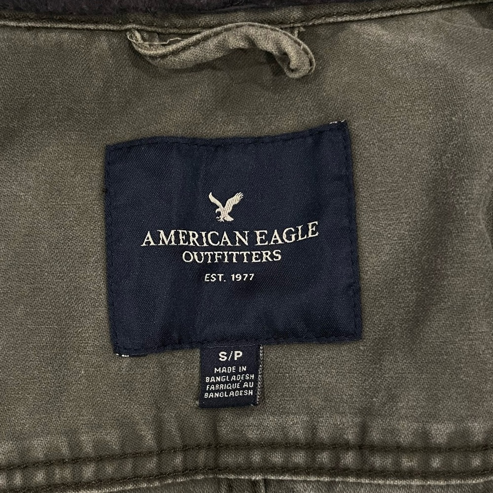American Eagle Hooded Twill Jacket - Picture 7 of 7